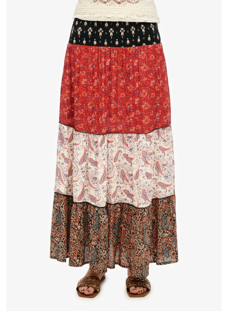 Superdry Printed Maxi Skirt
