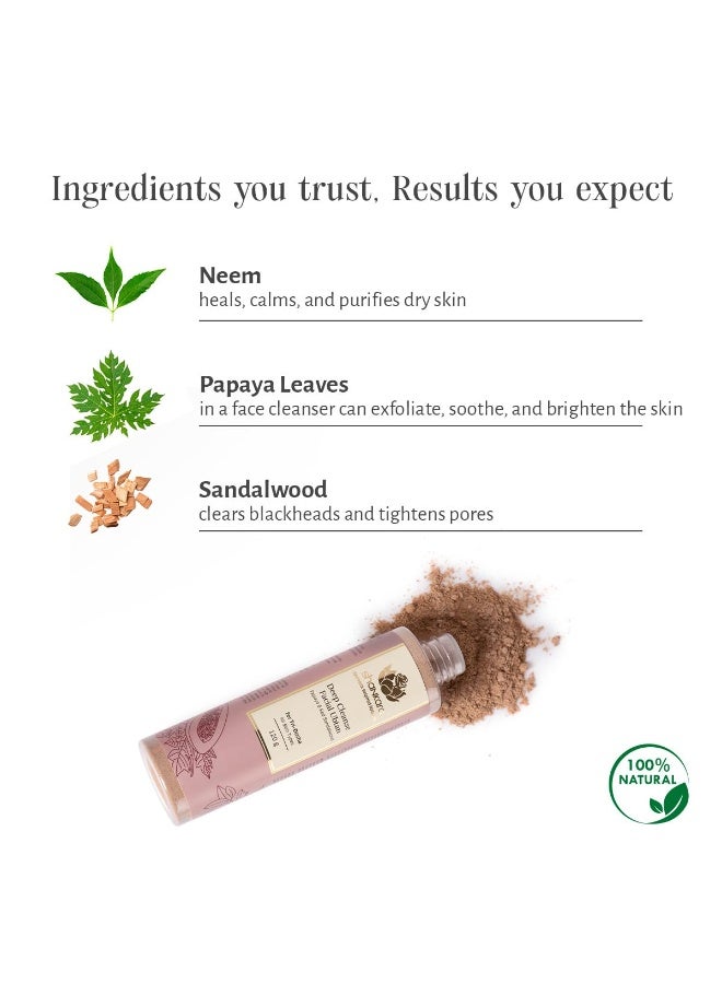 Shankara Deep Cleanse Facial Ubtan multitasks as Face Scrub, Face Mask & Cleanser | Neem, Papaya & Sandalwood | Purifies, Nourishes & Soothes Skin | Gently Exfoliates & Removes Impurities | For All Skin Types-120gm - Image 2