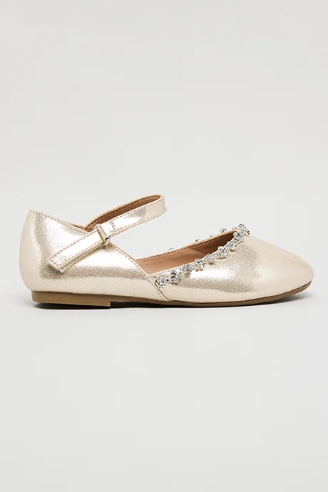 R&B Embellished Flat Shoes