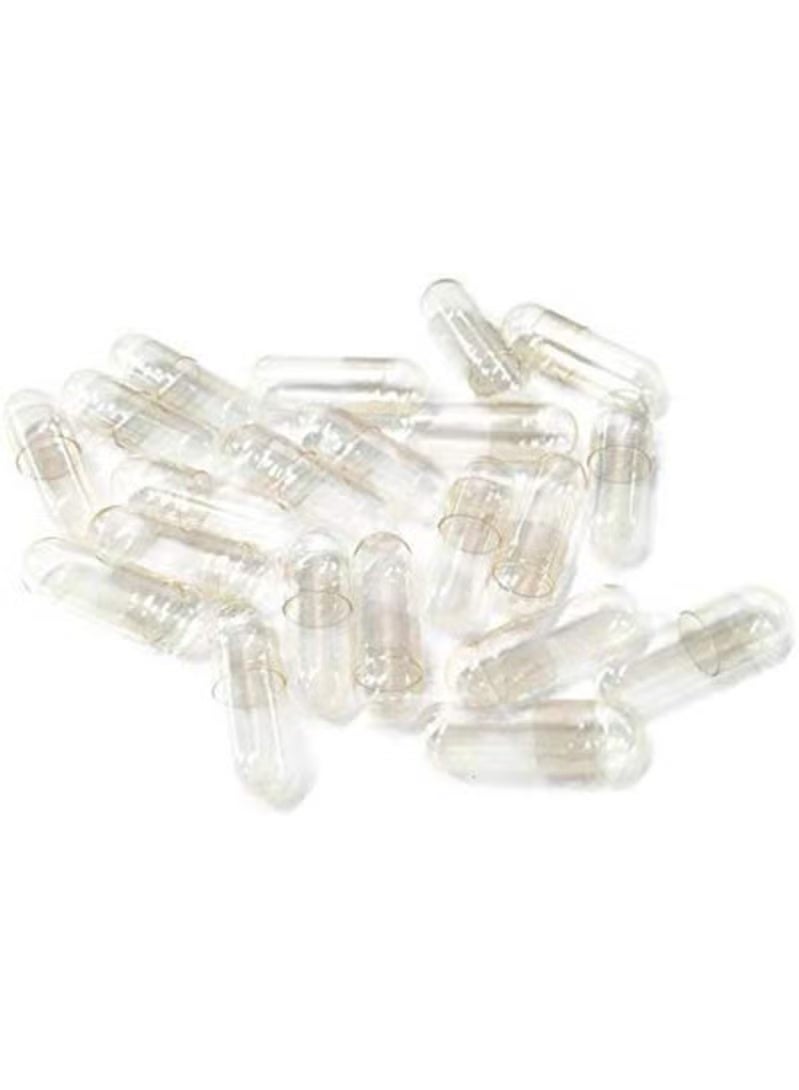 150 PCS Count Capsules Express Empty Capsules Pure Pill Capsule DIY Powder Filling Clear Empty Vegetarian Capsules - Image 1