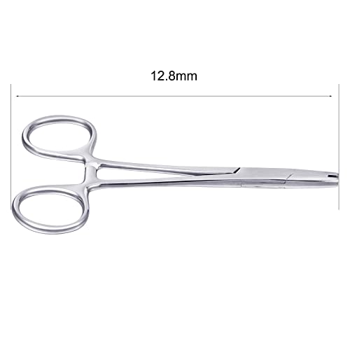 DJCIW 3mm Jaw Piercing Ball Removal Tool,Stainless Steel Dermal Anchor Forceps for Dermal Tops Unscrew or Screw Ball Pliers for Nose Septum Earrings Lip Ring - Image 4