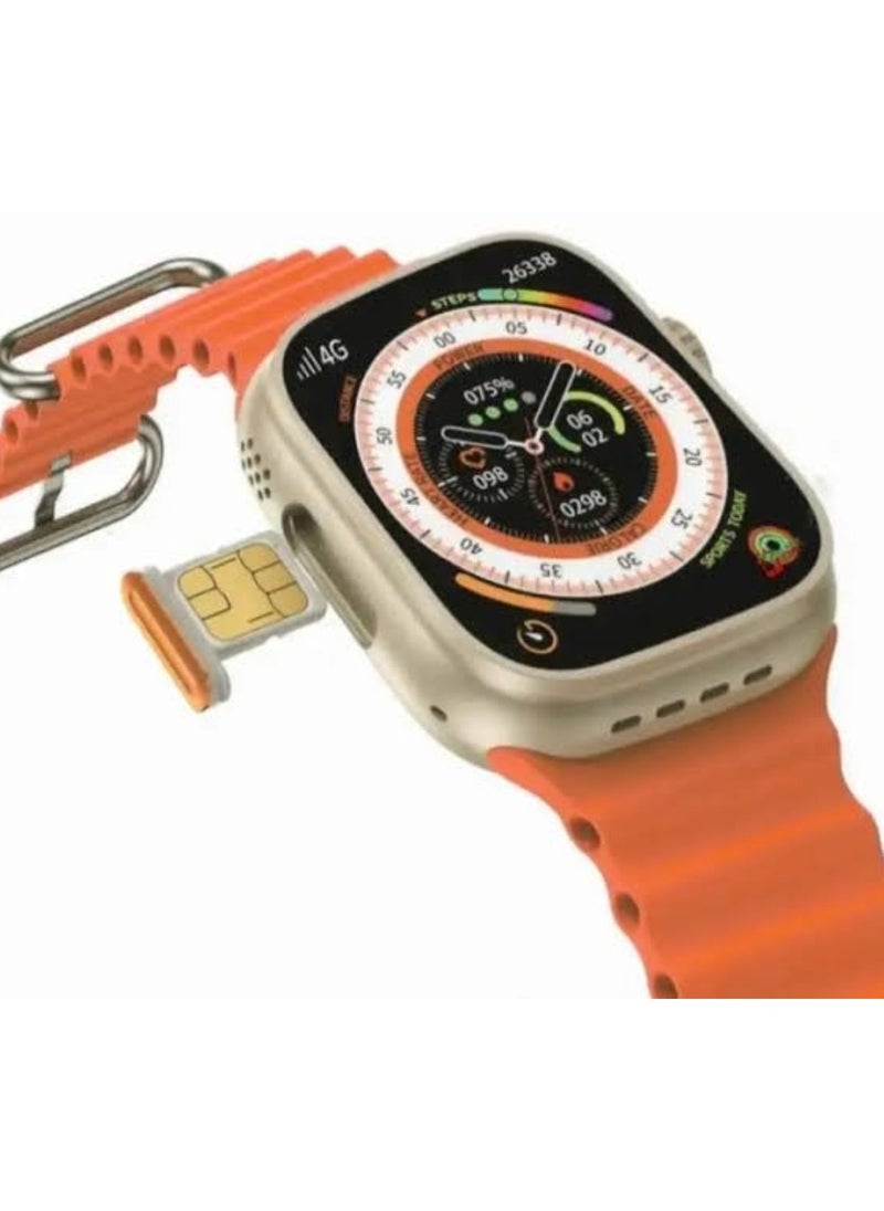 Telzeal - Telzeal TC4G | Android Ultra Smart Watch | 2GB RAM | 16GB Storage | 2.2″ Full Touchscreen Display | Dual Camera | SIM Card Supported | Wireless Charging | Smart Watch - Image 1