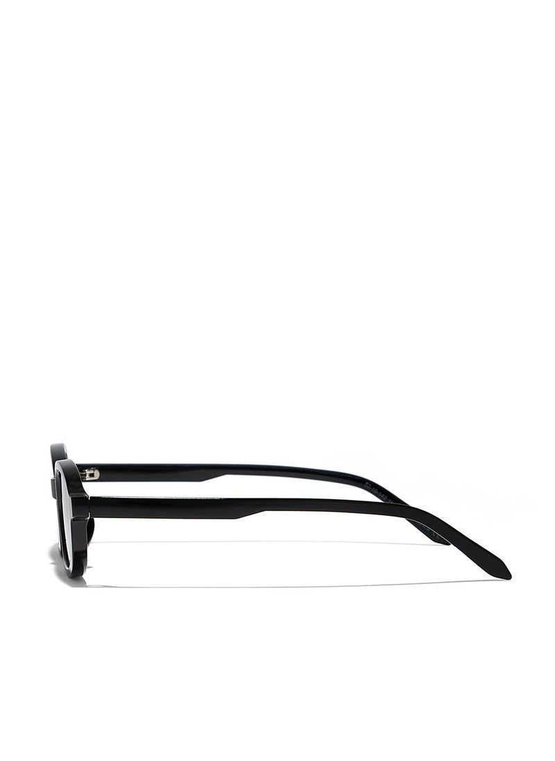 Blackout "BlackOut RUBY Women's Rectangle Sunglasses with UV400 Protection (Black)"  - Image 3