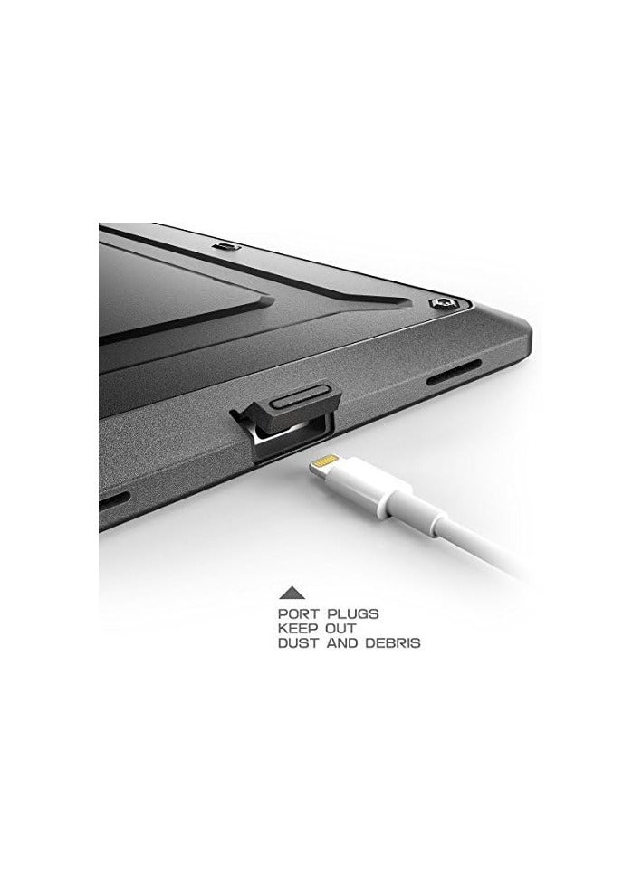 SUPCASE [Unicorn Beetle Pro] Full-Body Case Compatible with iPad 9.7 inch (2017 & 2018) with built-in Screen Protector - Black - Image 4