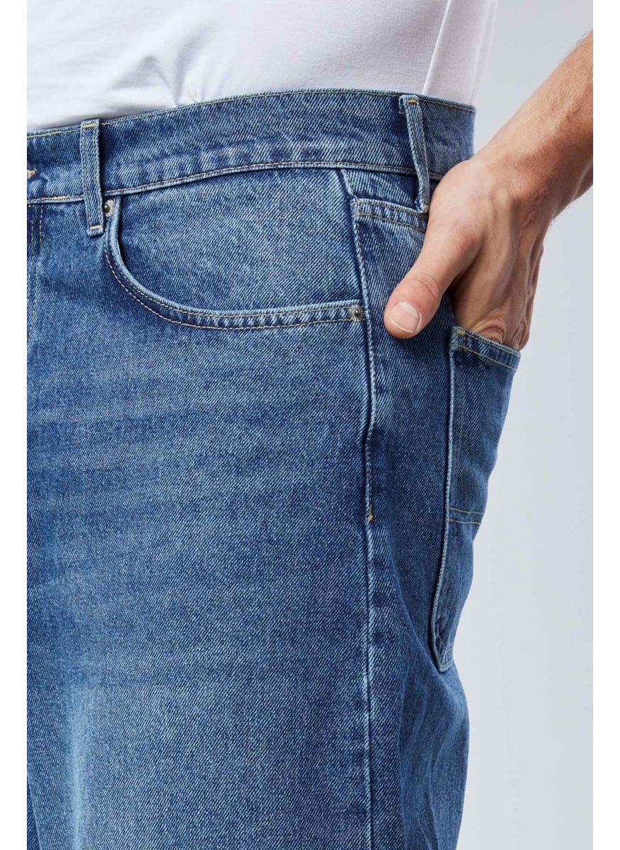 Cedy Denim - Men's High Waist Baggy Skater Jean - Image 1