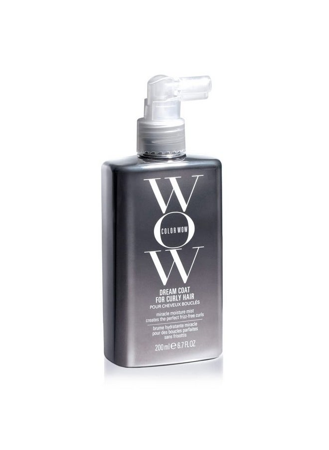 COLOR WOW Dream Coat for Curly Hair - Frizz-Free Curls Made Easy, Moisture-Boosting Spray, Curl-Enhancing Formula