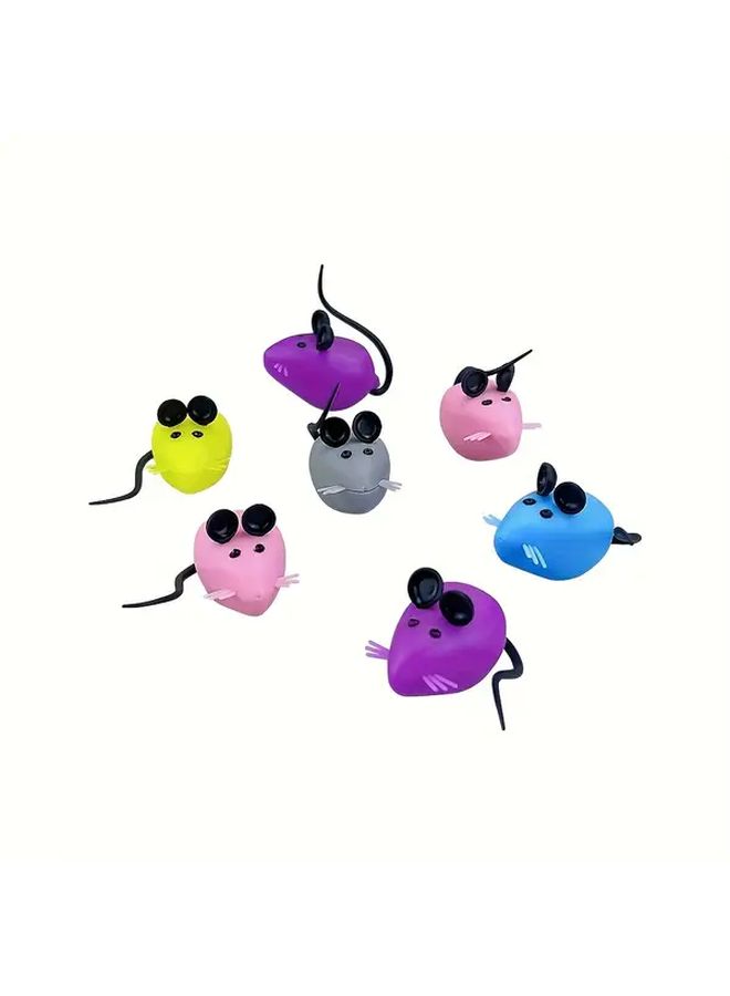 20Pcs Random Color Mouse Shaped First Tooth Keepsake Box Durable Plastic Nursery Decor Gift - Image 4
