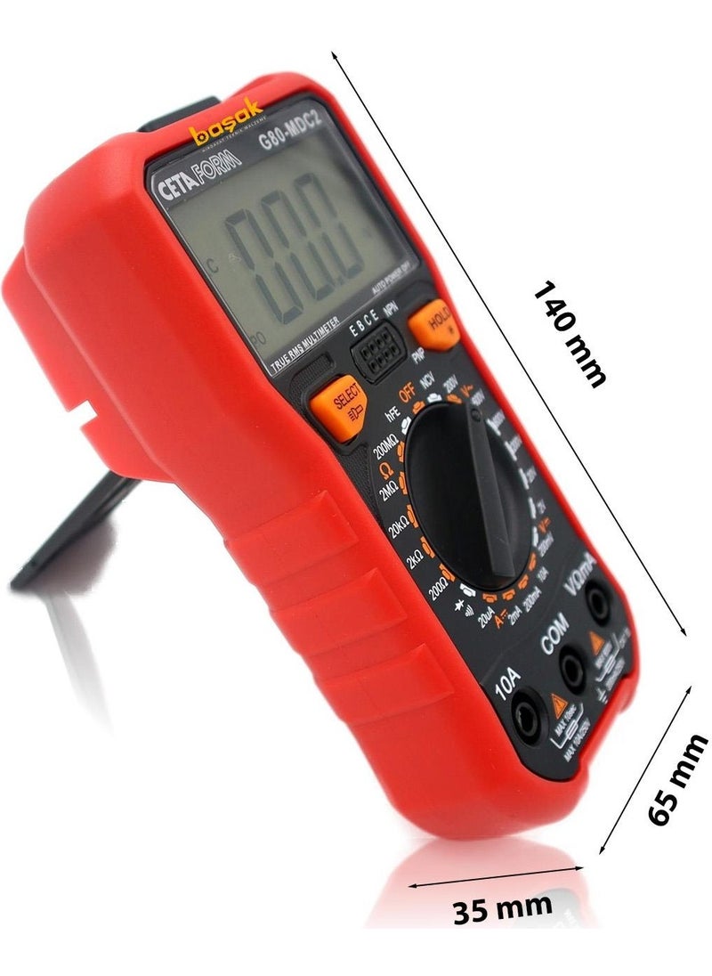 Ceta Form Digital Multimeter (Dc Current-Manual Classification) G80-MDC2  - Image 3