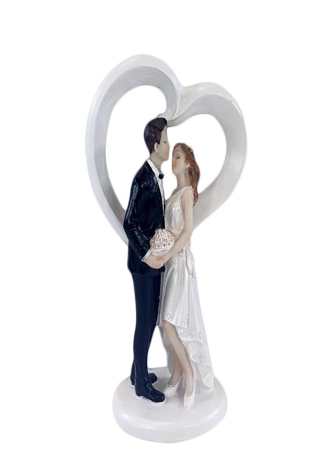 CHELEI2019 4.5" Wedding Cake Toppers Bride and Groom Figures Ornament Toy Gifts Party Decor - Image 1