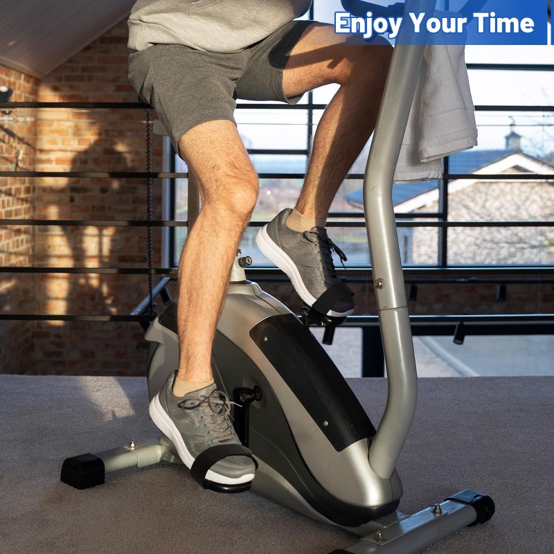 rockible أحزمة تدريب الساقين لآلة الإهليلجي العالمية من روكابل مع أحزمة دواسات قابلة للتعديل سهلة التركيب للياقة البدنية في المنزل والرياضة ومكتب الإكسسوارات، النمط أ - Image 4