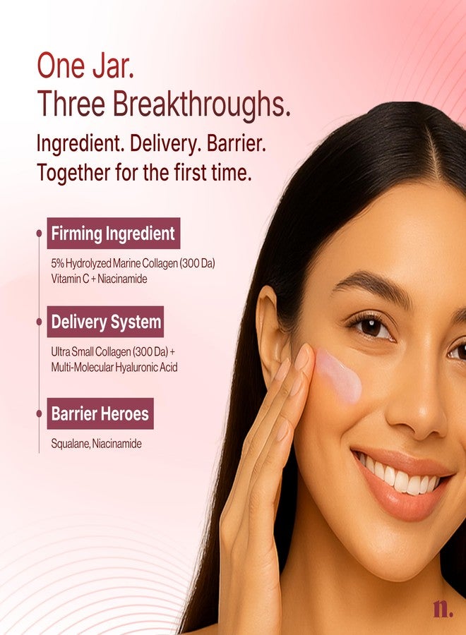 Numour Collagen Bombshell 30g | India’s 1st Korean Hydrolyzed Collagen Jelly | With Hyaluronic, Niacinamide & Vitamin C | For Sagging, Fine lines & Dullness | Anti-Aging Moisturizer for All Skin Types - Image 5