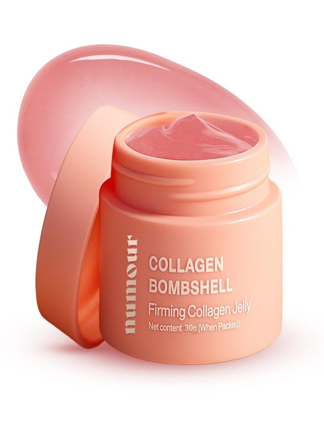 Numour Collagen Bombshell 30g | India’s 1st Korean Hydrolyzed Collagen Jelly | With Hyaluronic, Niacinamide & Vitamin C | For Sagging, Fine lines & Dullness | Anti-Aging Moisturizer for All Skin Types - Image 1