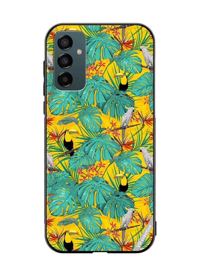 VR CREATIVE Protective Case Cover For Samsung Galaxy M23 Jungle Bird Design Multicolour - Image 1