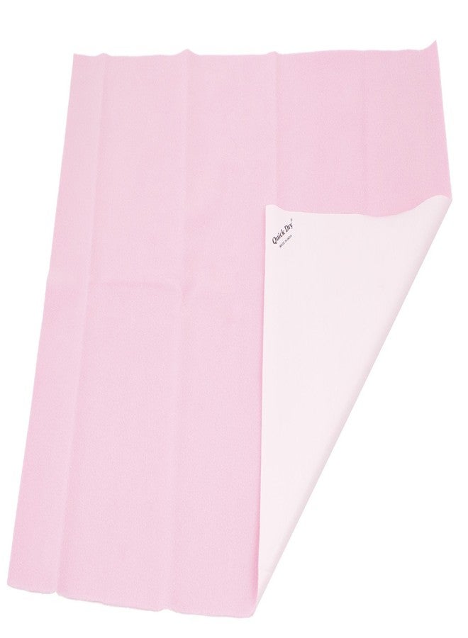 Quick Dry Waterproof Baby Bed Protector Small - Pink, S (Small (50 * 70 cm), Pink) - Image 1