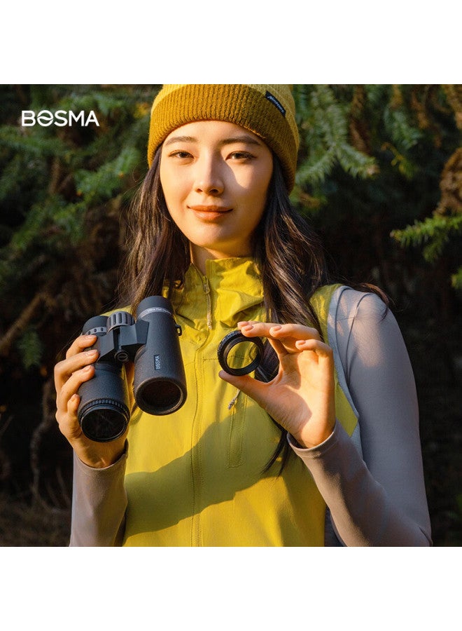 Bosma Optimist 3rd Generation 10x42ed Binoculars, Flat-field, High Magnification, Hd, Macro, Nitrogen-filled, Waterproof, Large Eyepiece, Wide Field Of View - Image 1