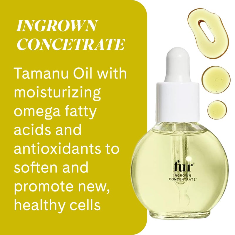 Fur Ingrown Hair Care Duo: Two-Step Preventative Treatment - Combines Oil and Concentrate - 0.5 FL oz each - Image 4