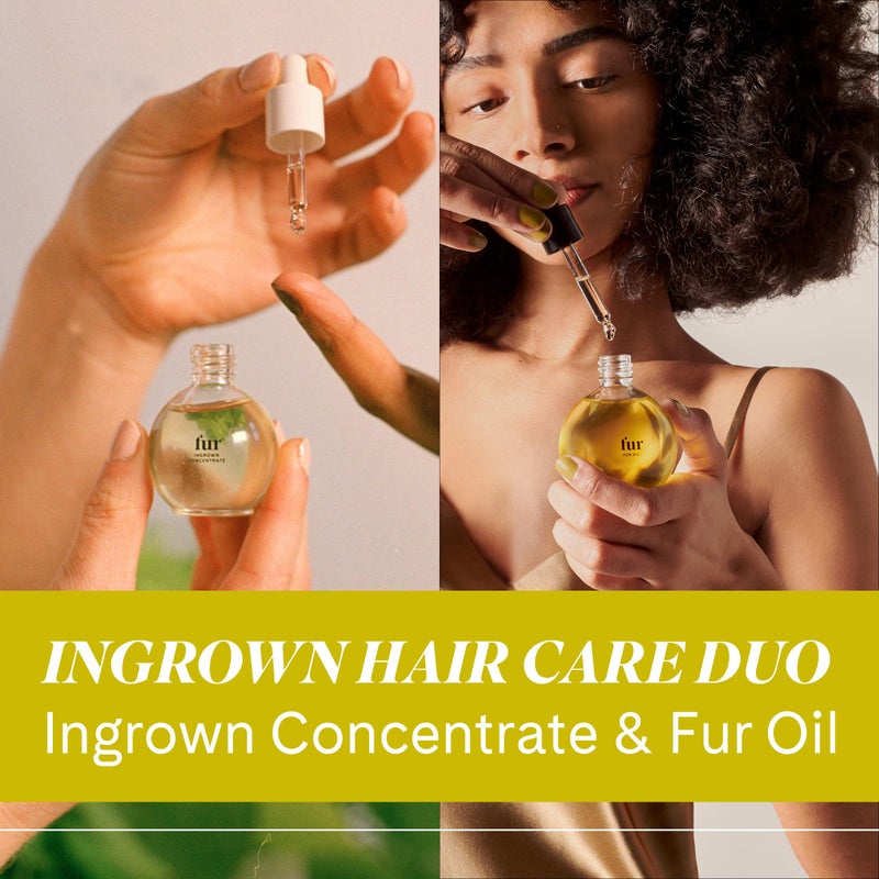 Fur Ingrown Hair Care Duo: Two-Step Preventative Treatment - Combines Oil and Concentrate - 0.5 FL oz each - Image 2