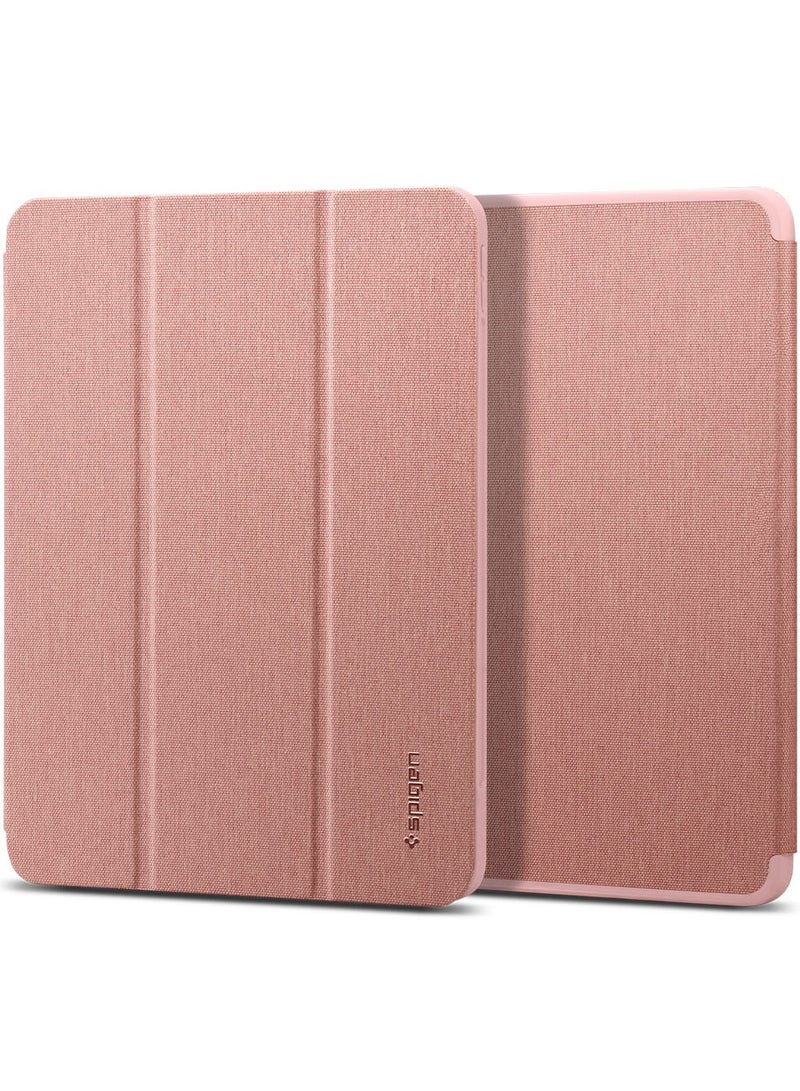 Spigen Urban Fit Case Cover for iPad Air 5th Gen (2022) and iPad Air 4th Gen (2020) 10.9 inch With Pencil Holder - Rose Gold - Image 1