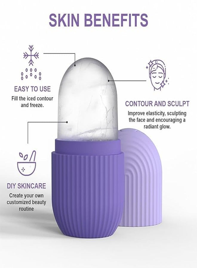Onward Ice Face Roller Face Ice Roller for Men & Women Ice Cube Roller for Glowing Skin & Puffy Eyes Reusable & Unbreakable - Image 5