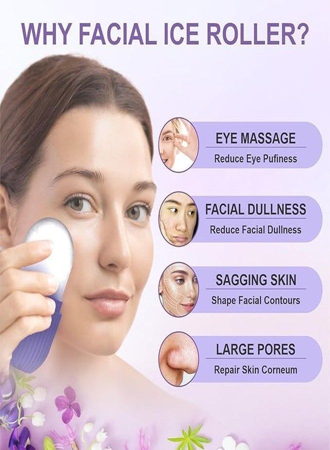 Onward Ice Face Roller Face Ice Roller for Men & Women Ice Cube Roller for Glowing Skin & Puffy Eyes Reusable & Unbreakable - Image 3