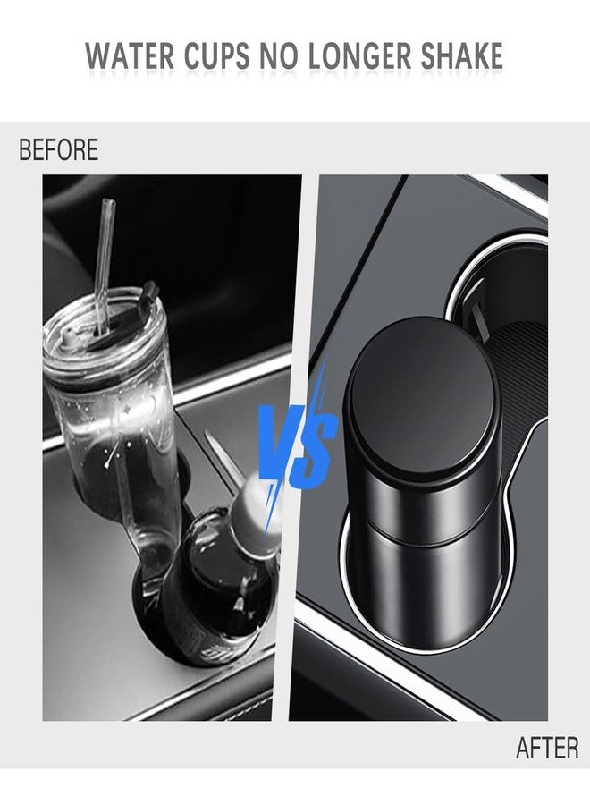 carleef Car Cup Holder Cushions with Strong Adhesive,Automotive Cup Holders Anti-Shaking Pads,Universal Car Cup Holder Insert Stabilizer Car Accessories Interior for Most Vehicles (6PCS) - Image 4