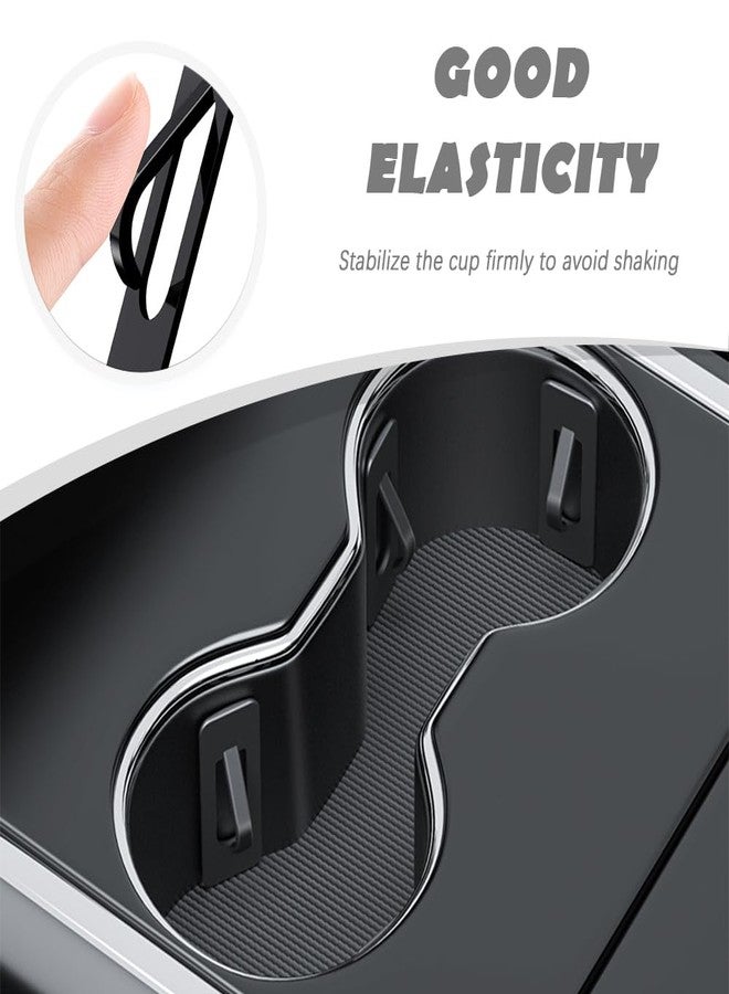 carleef Car Cup Holder Cushions with Strong Adhesive,Automotive Cup Holders Anti-Shaking Pads,Universal Car Cup Holder Insert Stabilizer Car Accessories Interior for Most Vehicles (6PCS) - Image 5