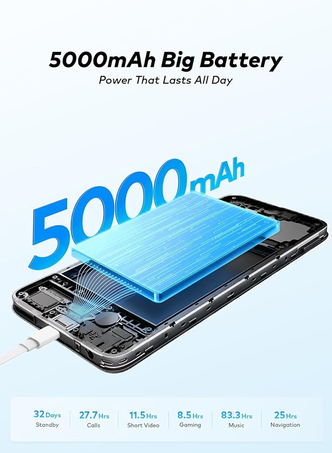 ITEL A100c Pure Black 2+4GB RAM 64GB 4G - Middle East Version - Image 5