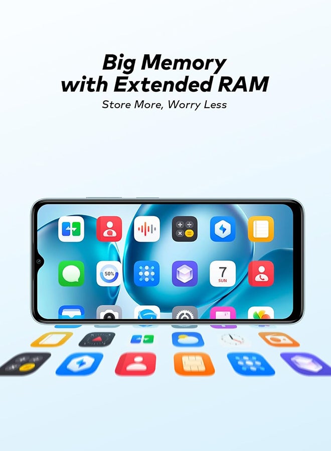 ITEL A100c Pure Black 2+4GB RAM 64GB 4G - Middle East Version - Image 3
