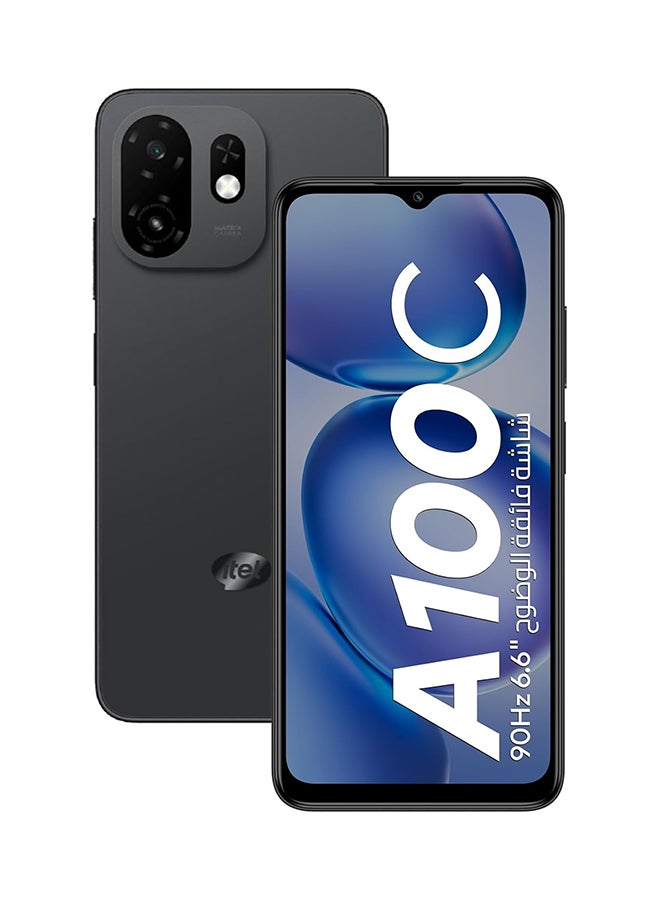 ITEL A100c Pure Black 2+4GB RAM 64GB 4G - Middle East Version - Image 1
