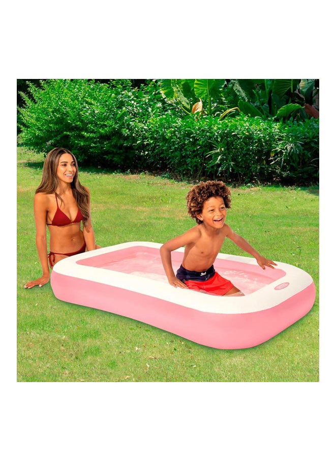 INTEX - Intex Rectangular Pool Inflated Size: 166cm x 100cm x 25cm - Image 1