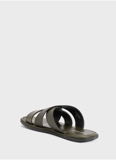 Robert Wood Cross Strap Sandals  - Image 3