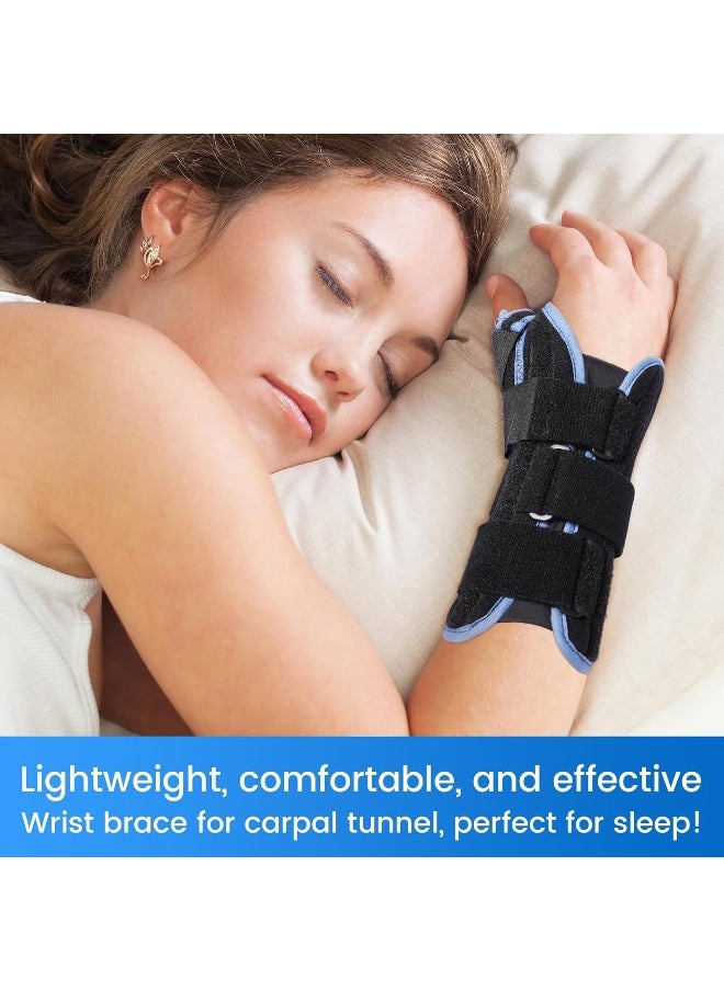 Velpeau - Wrist Brace With Thumb Spica Splint For De Quervain'S Tenosynovitis, Carpal Tunnel Pain, Stabilizer For Tendonitis, Arthritis, Sprains & Fracture Forearm Support Cast (Regular, Right Hand-S) - Image 1