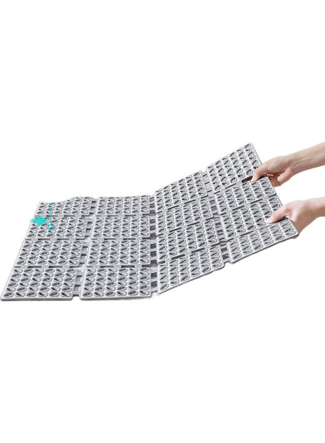 Dajiang Bathroom Non-Slip Mat, Elderly Bathing Anti-Fall Floor Mat, Shower Room Foot Mat, Spliced Bathroom Non-Slip Mat, 60X60Cm - Image 3