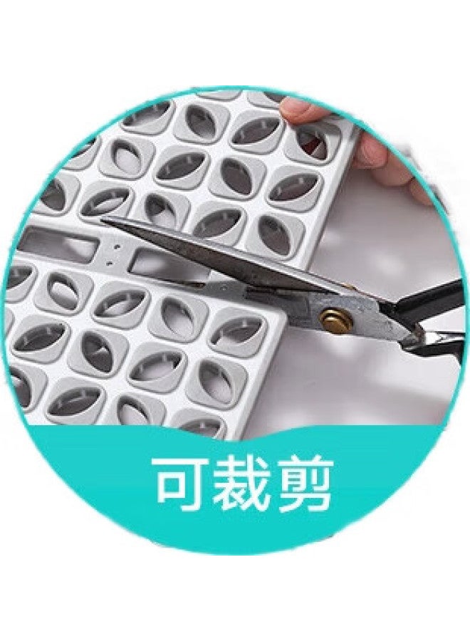 Dajiang Bathroom Non-Slip Mat, Elderly Bathing Anti-Fall Floor Mat, Shower Room Foot Mat, Spliced Bathroom Non-Slip Mat, 60X60Cm - Image 1