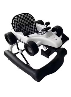 3-in-1 Multifunctional Baby Walker in the Shape of a Car with Brakes