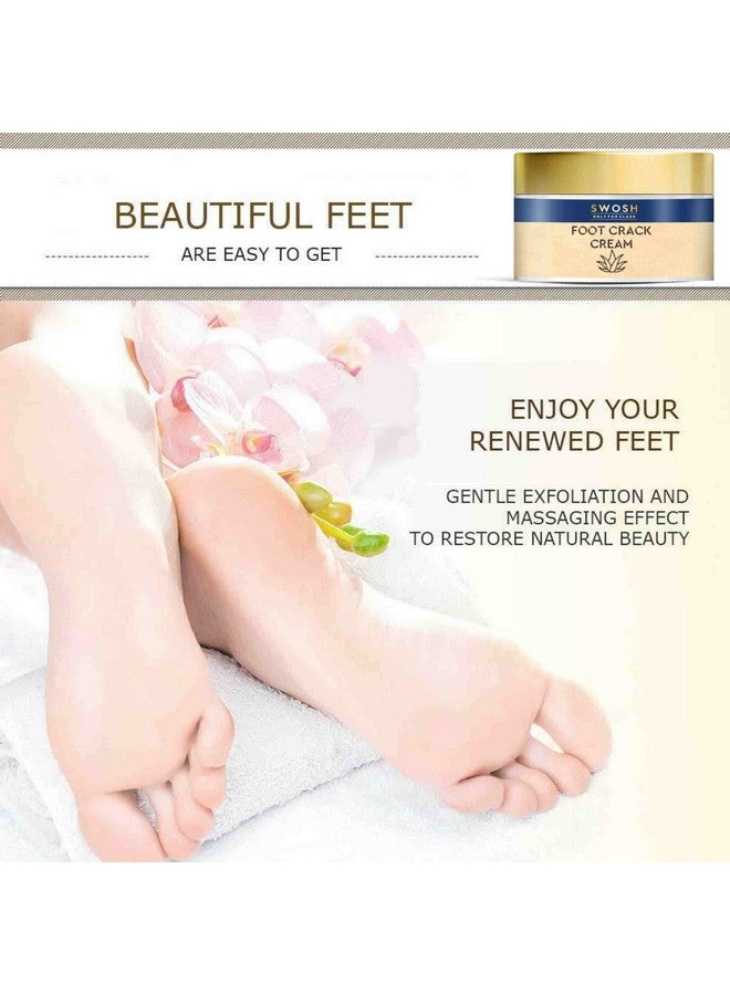 SWOSH Foot Cream for Dry and Cracked Feet 50 g |Foot Crack Remover, Cracked Heel Repair Cream For Winter | Moisturizes and Soothes Feet - Image 3