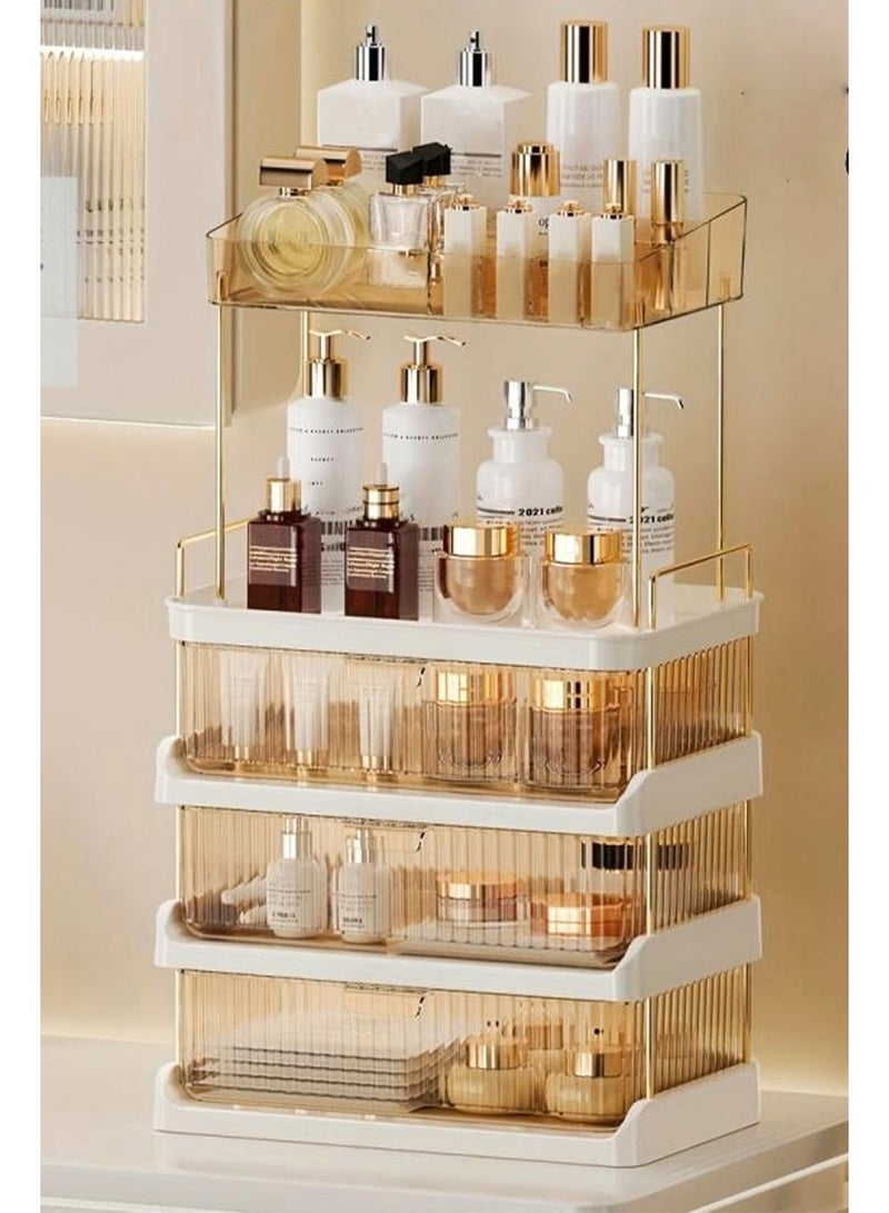 Versatile cosmetics and accessories makeup storage organizer - Image 1