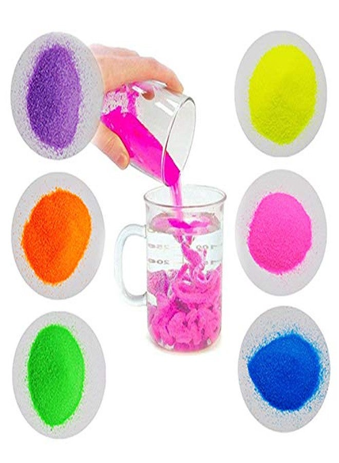 JULAN 6 Pack Magic Sand - Space & Colored Sand Toys for Kids & Adults - 6 Colors - Image 4