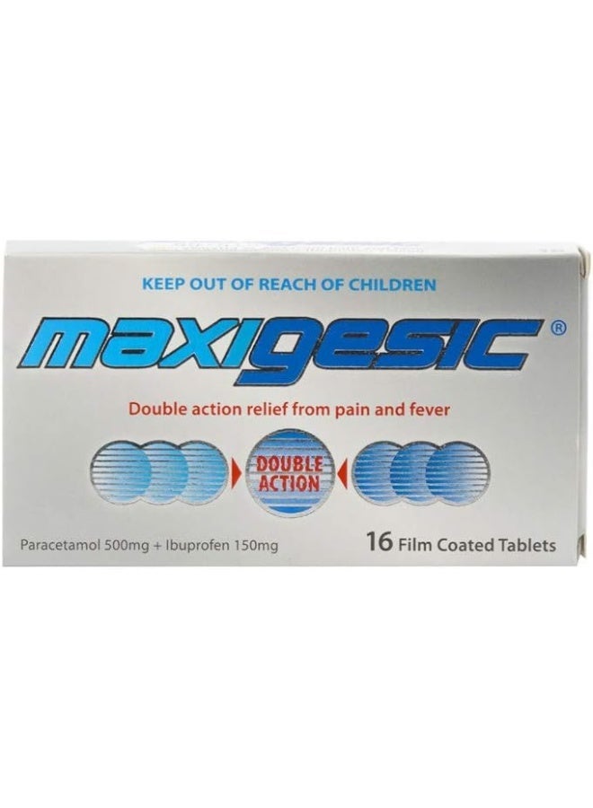 Maxigesic Tablets - 16's