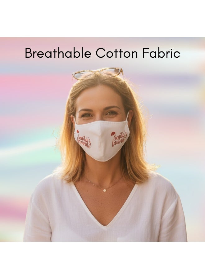 PRINTSHOP4ME Christmas Adult Face Protection Novelty Mask,Washable And Adjustable For Men Women And Youth - Image 3