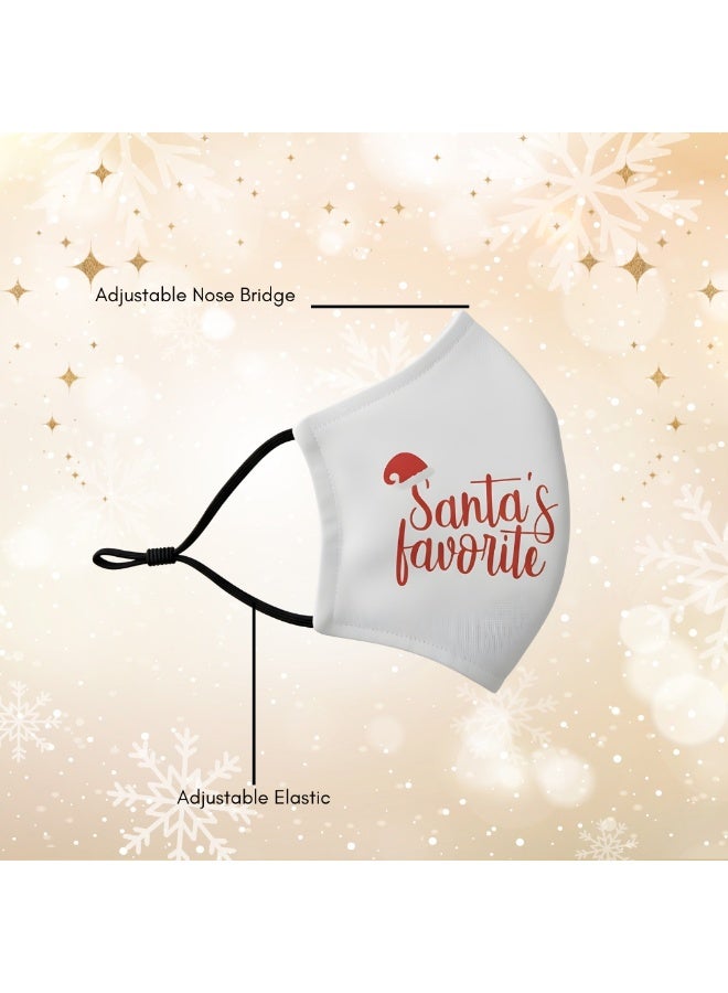 PRINTSHOP4ME Christmas Adult Face Protection Novelty Mask,Washable And Adjustable For Men Women And Youth - Image 2