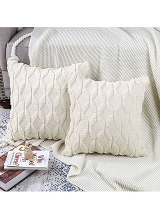 2 PCS Of Throw Pillow With Extra Comfort And Fluffy Material With Soft Handfeel - pzsku/ZD50267CF72EFFFFA13D3Z/45/_/1670327585/d9064038-6493-4938-bdae-0f8dc9833e47