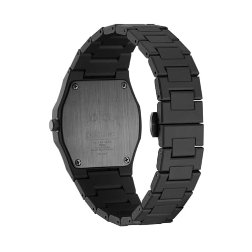 D1 Milano Polycarbon Unisex Luxury Watch, Polycarbonate Quartz Movement, Polycarbonate Strap, 50M Water Resistant Timepiece, Black Dial, 2 Years Warranty - PCBU01 - Image 4