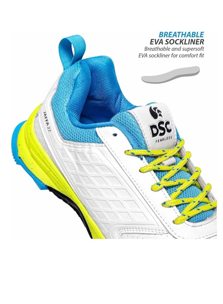 DSC Jaffa 22 Cricket Shoes| For Boys and Men | Lightweight | Embossed Design | 12 UK, 13 US, 46 EU - Image 4