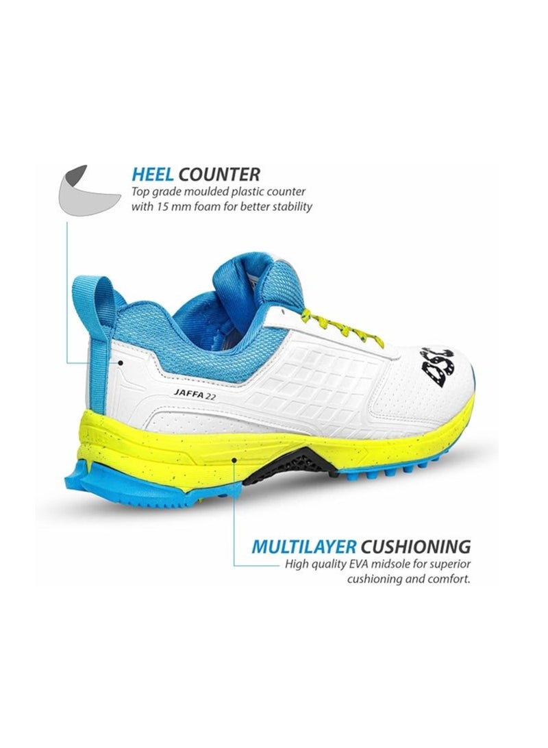 DSC Jaffa 22 Cricket Shoes| For Boys and Men | Lightweight | Embossed Design | 12 UK, 13 US, 46 EU - Image 3