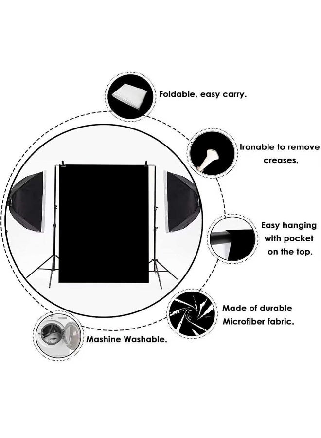 1pcs Solid Color Foldable Backdrop For Photography,Durable Fabric Background Cloth,For Photo Backdrop Video Photography Studio - Image 4