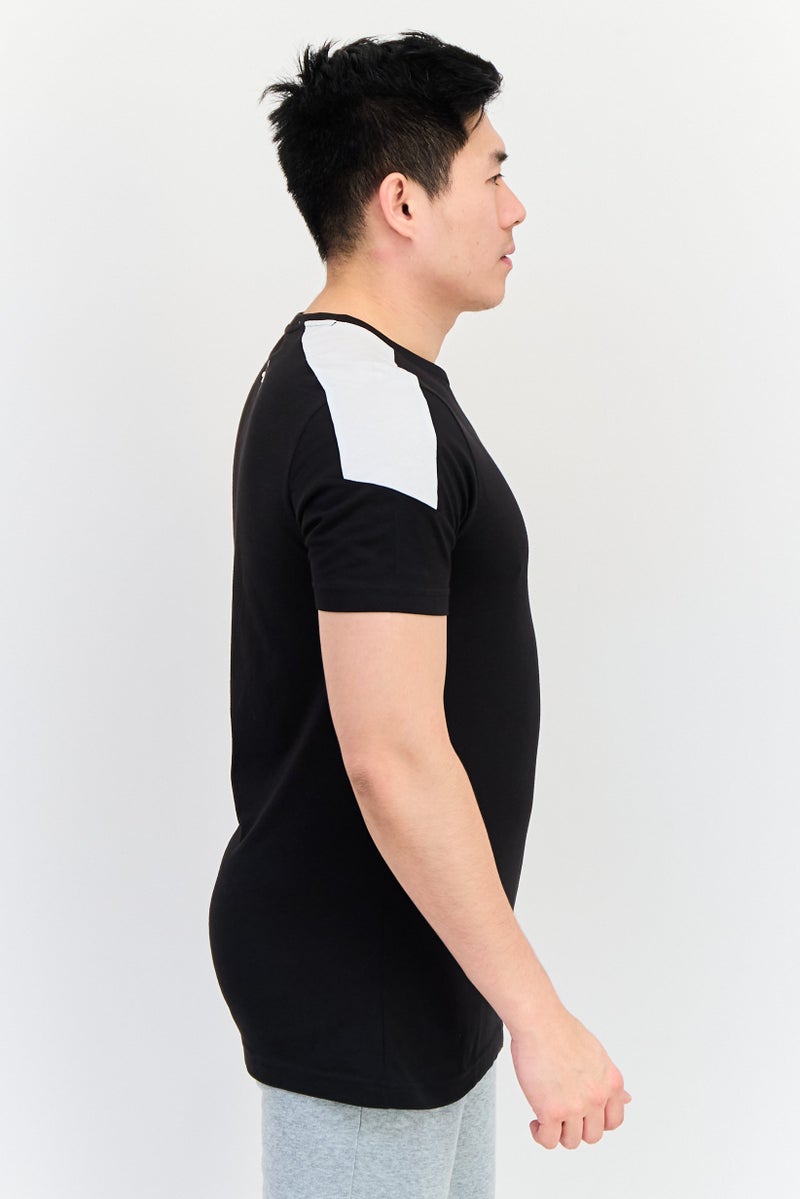 PUMA Men Regular Fit Short Sleeves Outdoor T-Shirt, Black - Image 2