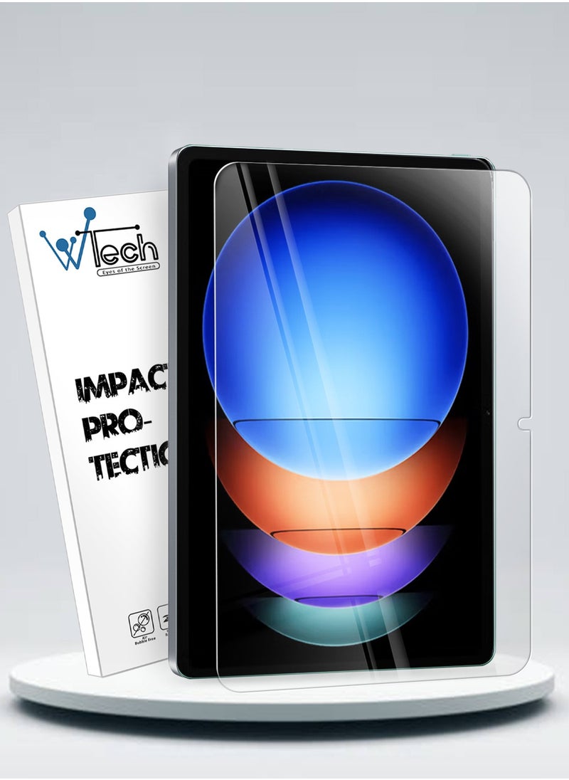 Wtech Xiaomi Pad 6S Pro 12.4 Inch 2024 9H Ultra HD Tempered Glass Screen Protector Clear  - Image 1
