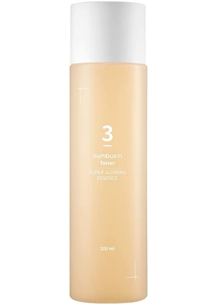 numbuzin - Toner fermented ingredients glowy skin radiance korean skin care for face 6.76 fl.Oz - Image 1
