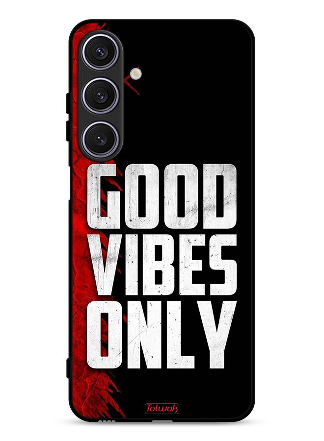 Tolwak Samsung Galaxy A26 Protective Case Cover Good Vibes Only - Image 1